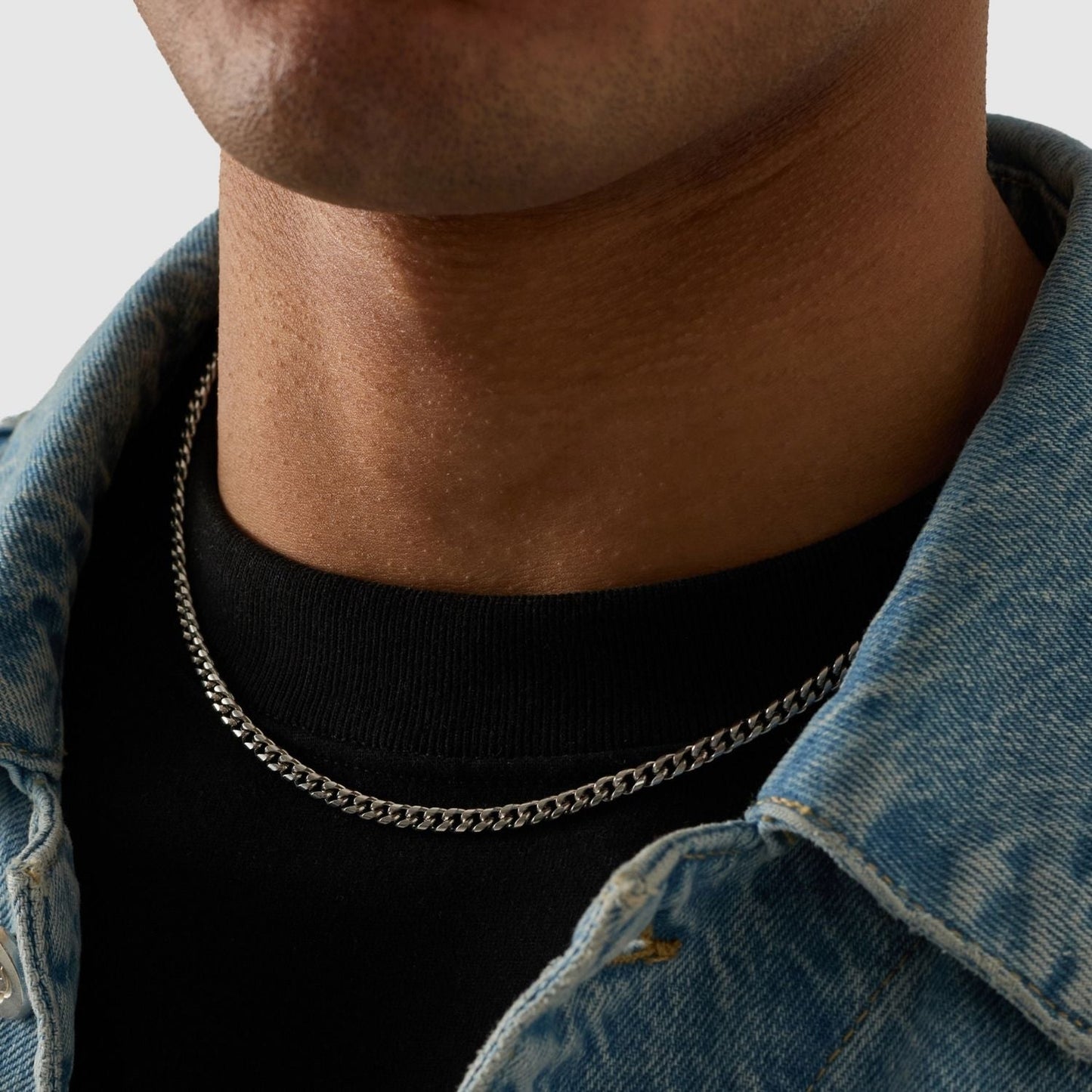 Cuban 4mm Set (Silver)