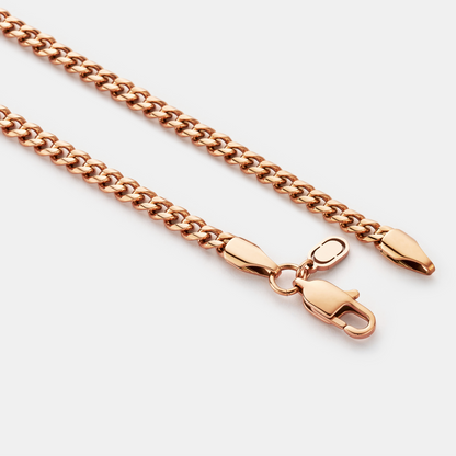 Cuban (Rose Gold) 4mm