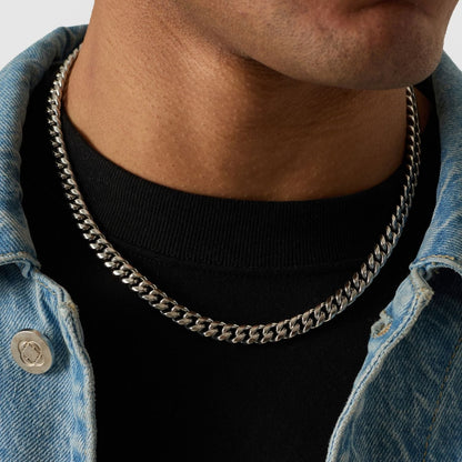 Cuban (Silver) 8mm