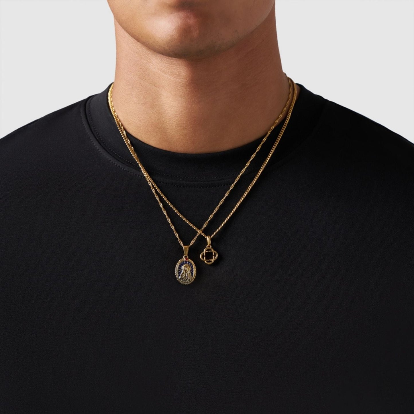 Make A Pendant Set (Gold)