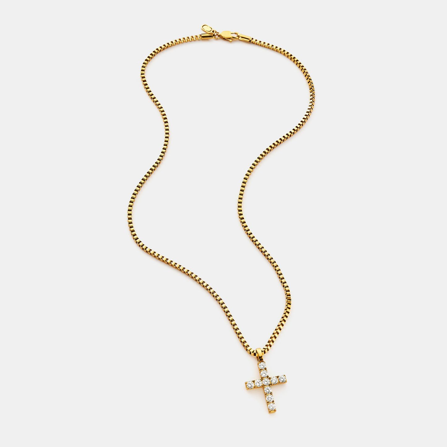 Iced Cross (Gold)