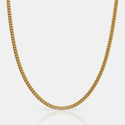 Miami Cuban (Gold) 4mm