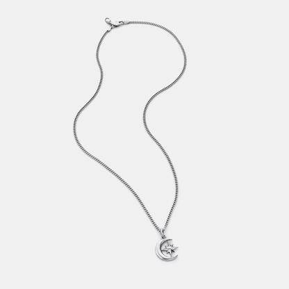 Moon & Star (Silver)