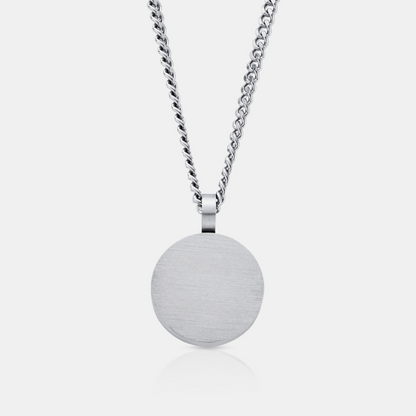 Round Totem Pendant (Silver)