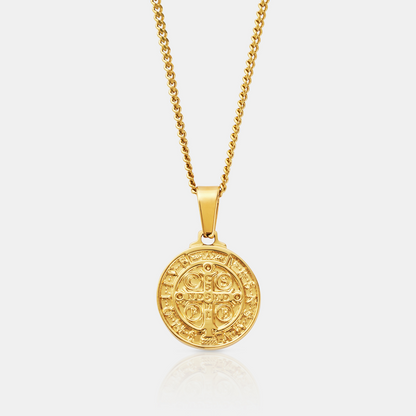 Saint Benedict (Gold)