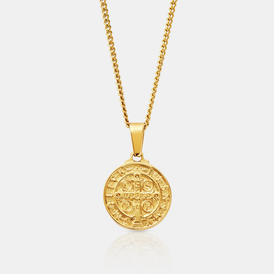 Saint Benedict (Gold)