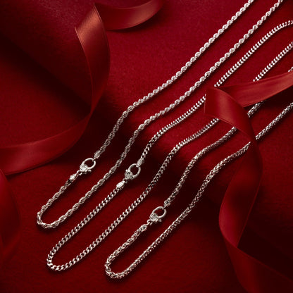 Rope (Silver) 3mm | Sterling Silver