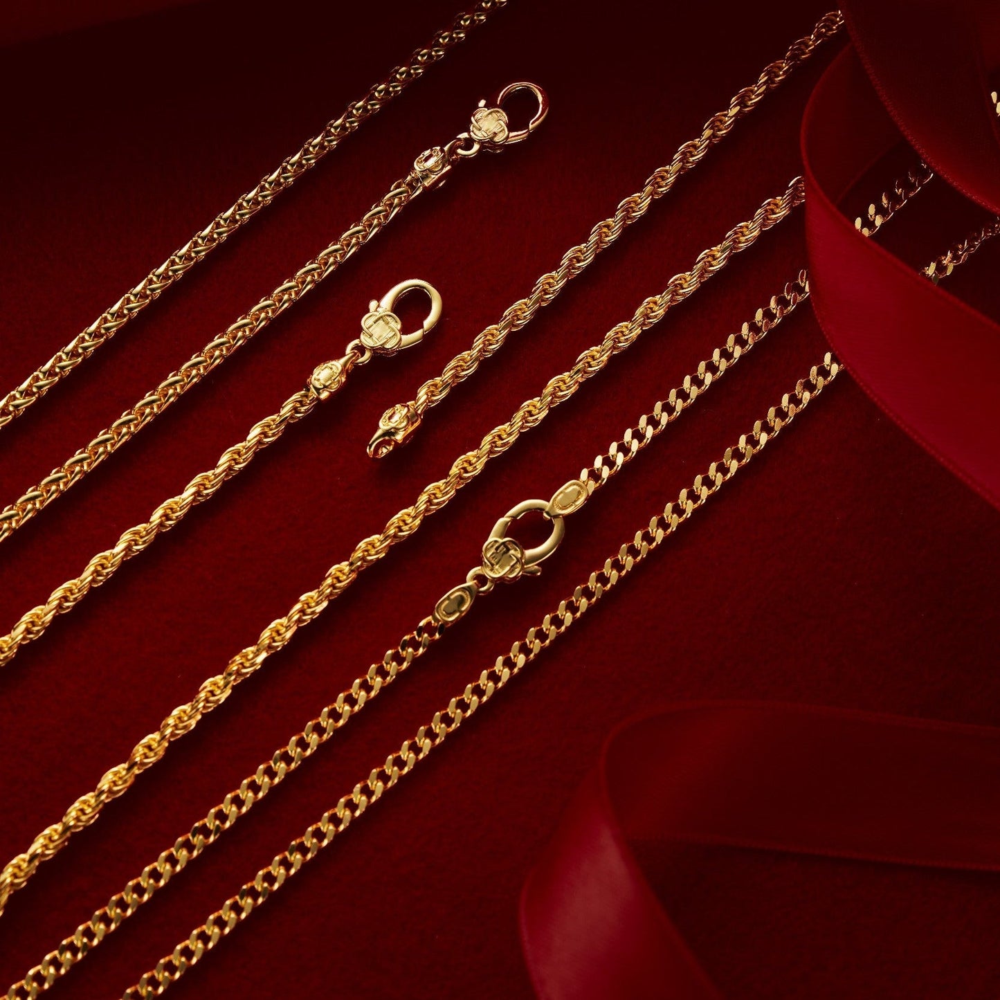 Rope (18ct Gold) 3mm | Sterling Silver